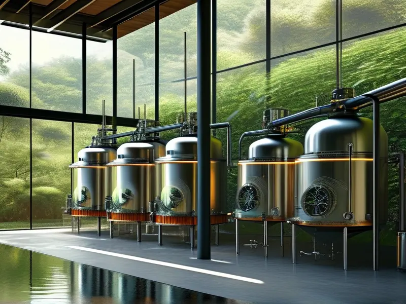 生态酿酒厂环境展示图
