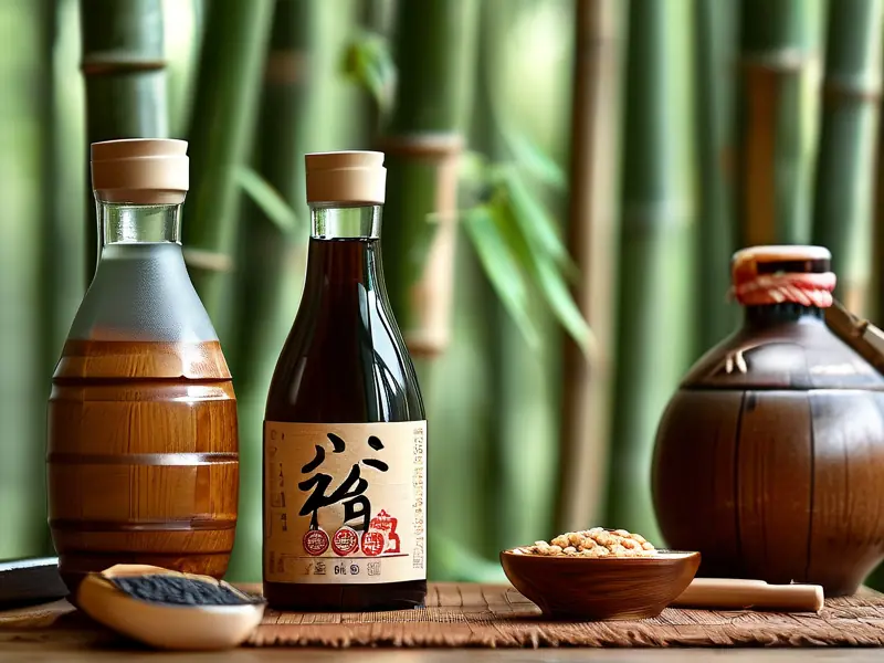 四川活之酿竹酒实物展示与价格标识