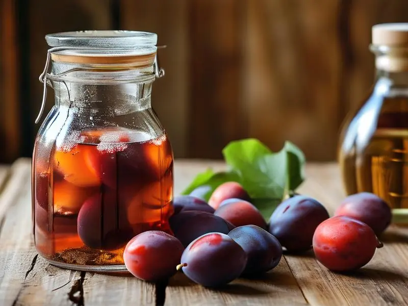 家庭自酿酸梅酒泡制过程实拍图