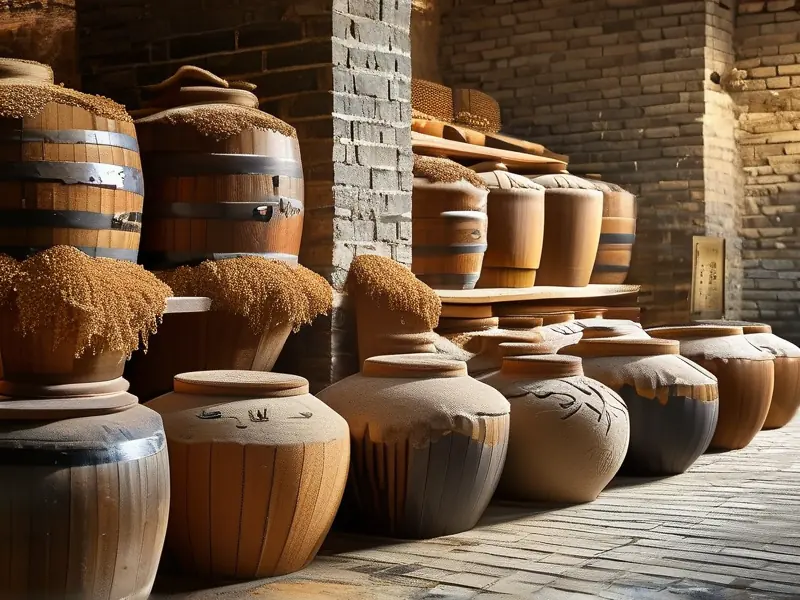 泰安散酒传统酿造工艺展示