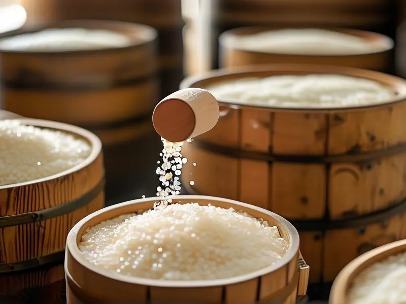 家庭自制甜米酒的详细步骤图