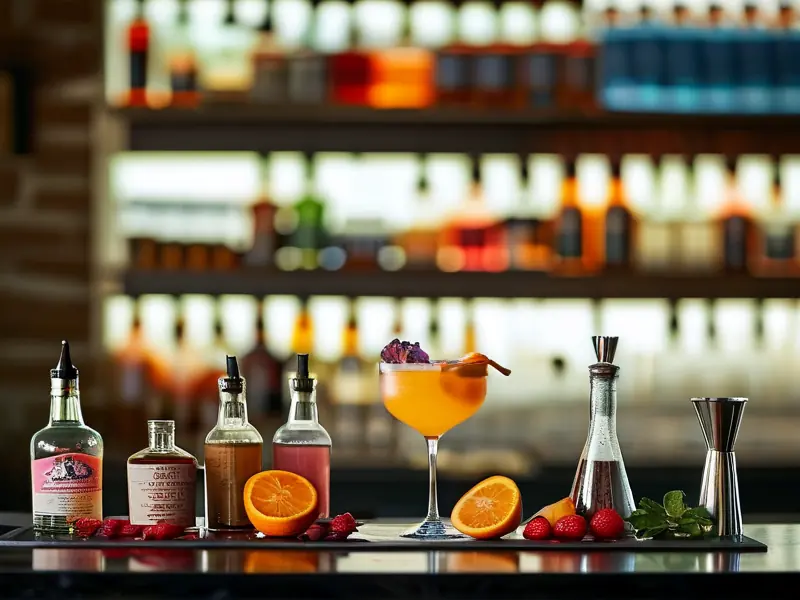 调酒技术培训学院专业调酒师授课现场