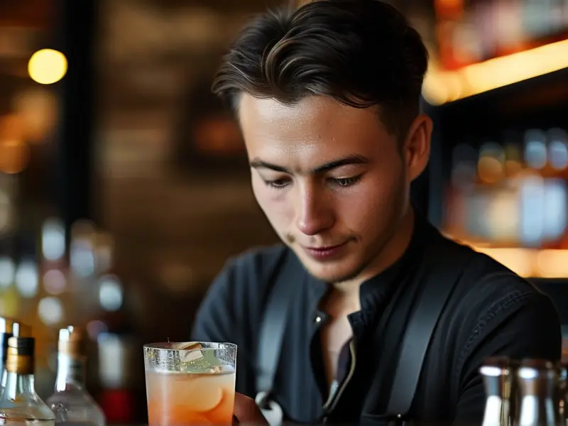贵阳调酒培训现场教学