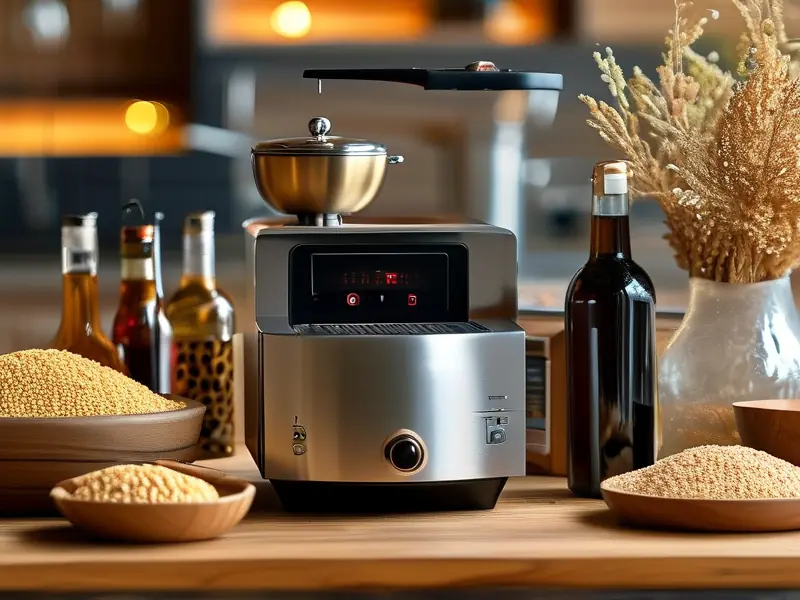 家庭厨房使用的微型烤酒设备实景图