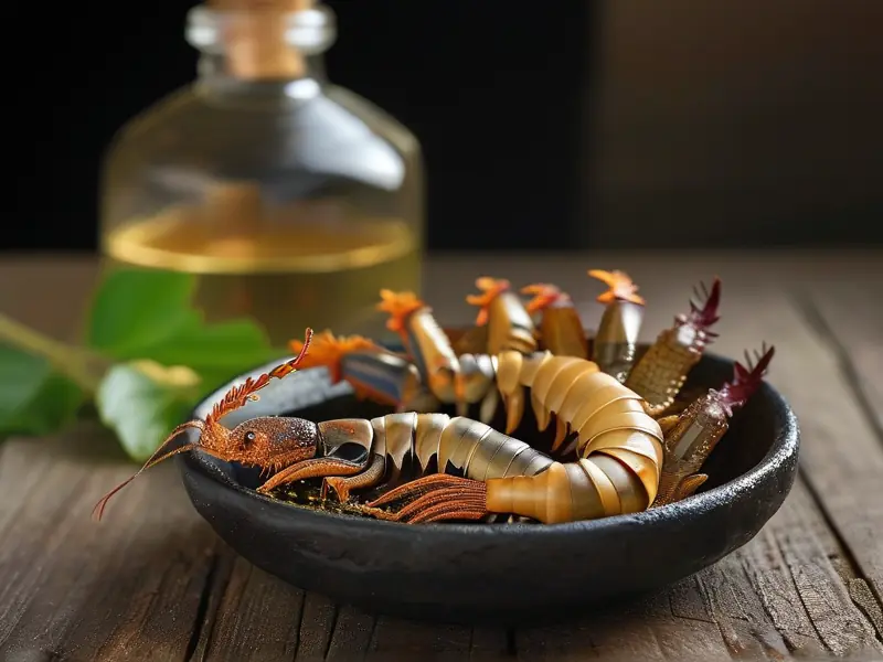 蜈蚣泡酒的制作过程