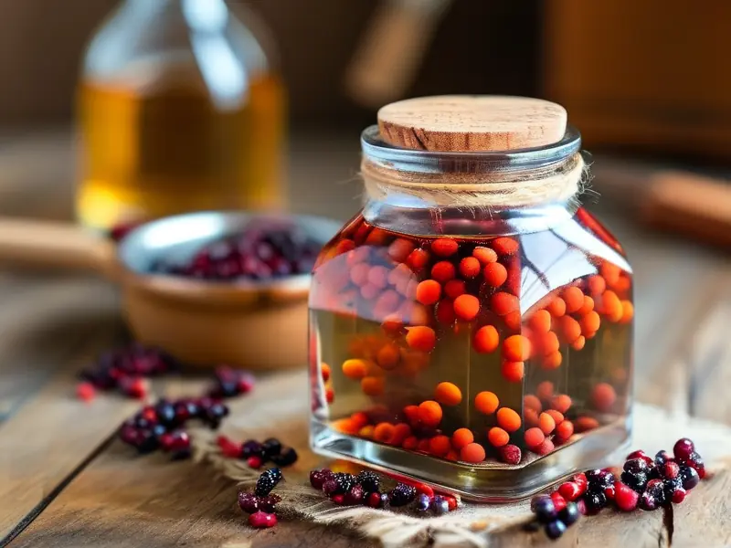 五味子果酒制作过程展示