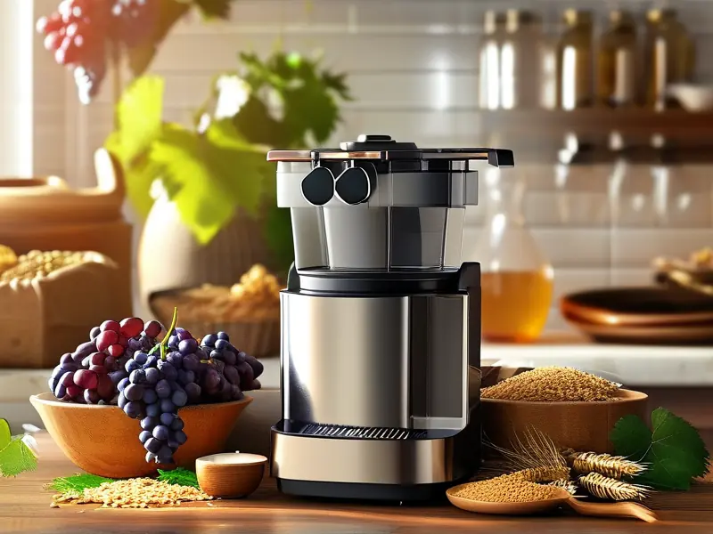 小家庭酿酒设备在厨房中的实际使用场景