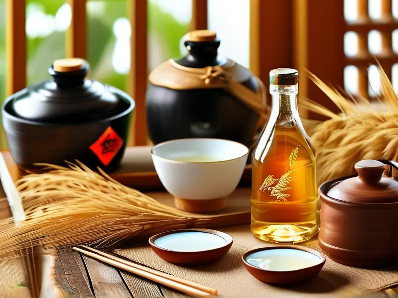 多种小麦白酒展示图