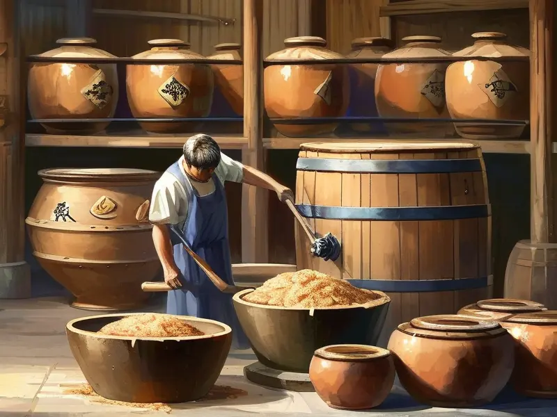 小曲白酒传统酿造工艺现场实拍