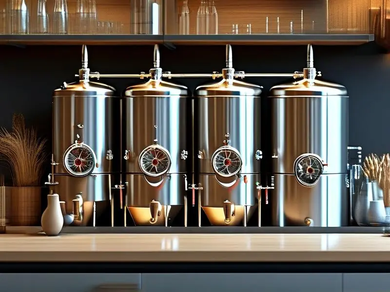 小型酿酒设备展示图