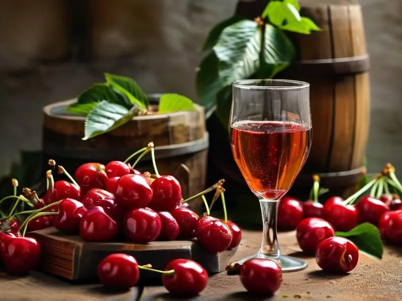 小樱桃酿酒过程展示