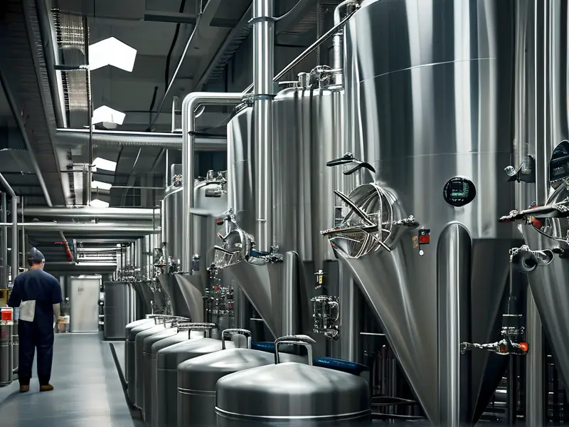 新工艺酿酒技术生产车间实景图