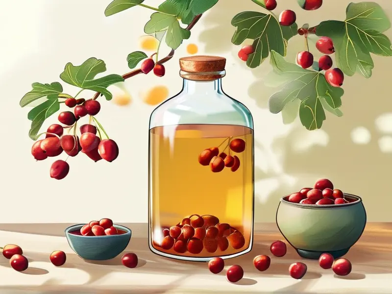 新鲜拐枣泡酒制作过程图解