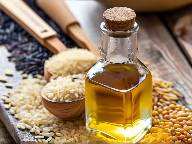 不同酿酒粮食与白酒成品对比图