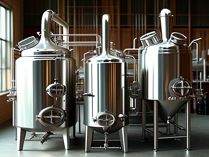 一套酿酒设备价格表展示图