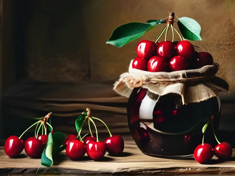 家庭自酿樱桃酒的制作过程