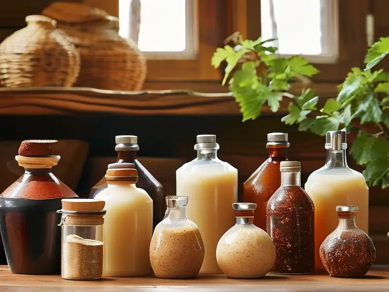 家庭自制酒曲步骤示意图