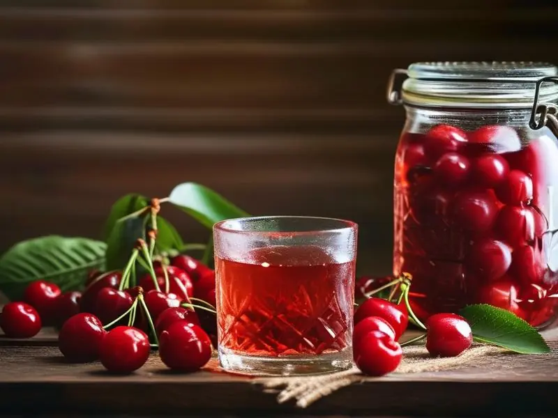 家庭自制小樱桃酒的全过程展示