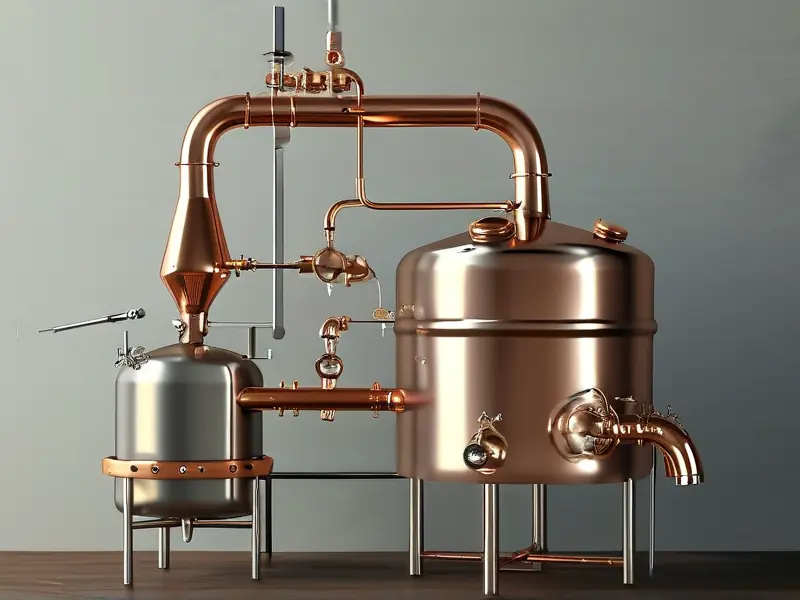 自制酿酒蒸馏器详细组装步骤示意图