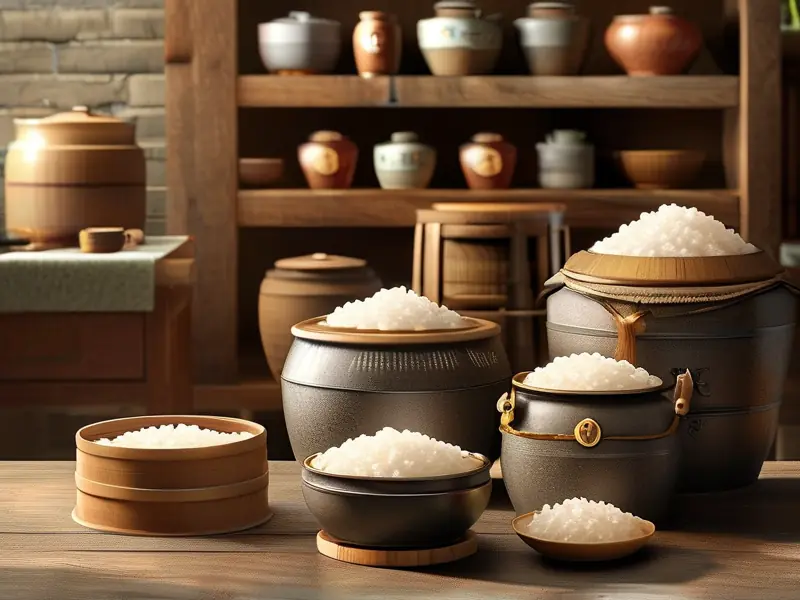 传统甜白酒制作过程图解