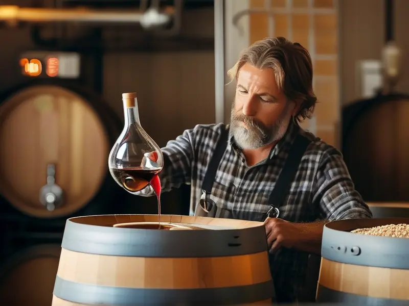 制酒发酵过程监控现场实拍图