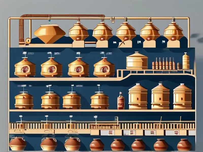 酱香型白酒酿造工艺流程图解