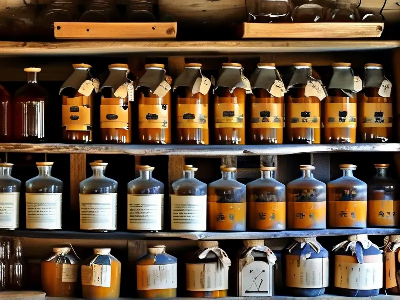 自酿白酒存放环境示例