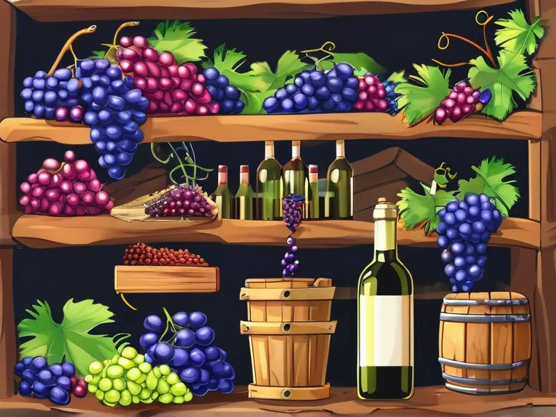 家庭自酿葡萄酒全过程示意图