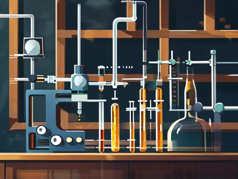 专业技术人员使用仪器检测自酿酒甲醛含量