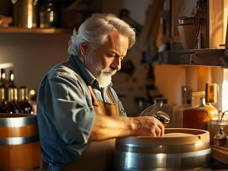 家庭白酒酿造实际操作场景