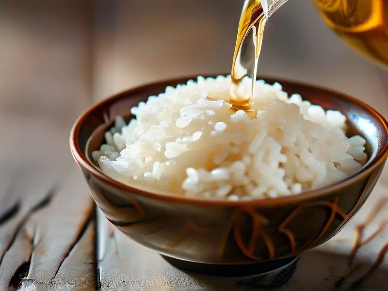 大米酿酒过程关键步骤展示图