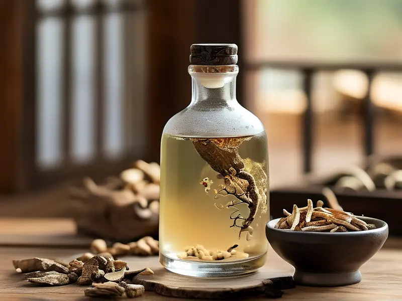 龟板鹿茸泡酒原料展示