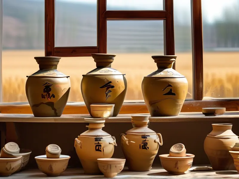 河南传统自酿酒展示