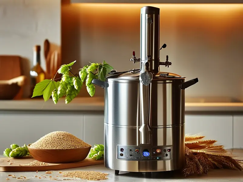 家庭全自动酿酒设备工作场景