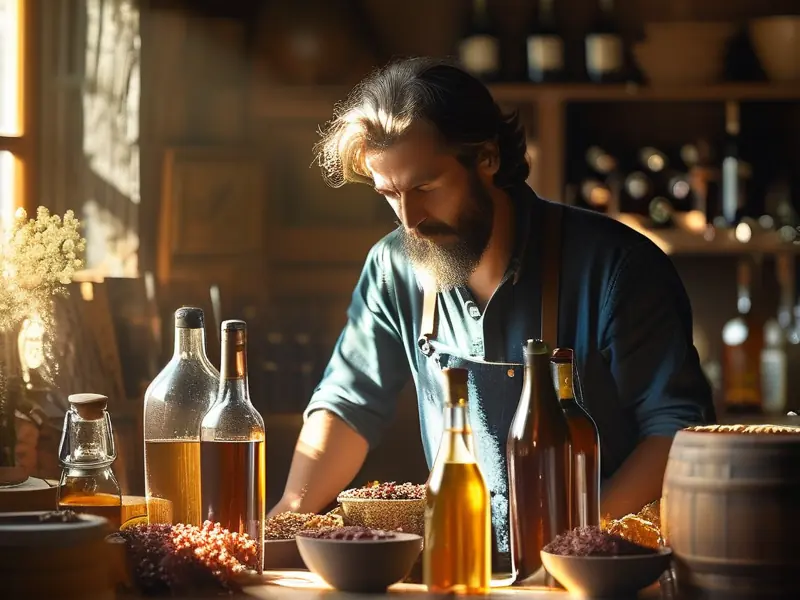 家庭自酿酒过程实拍