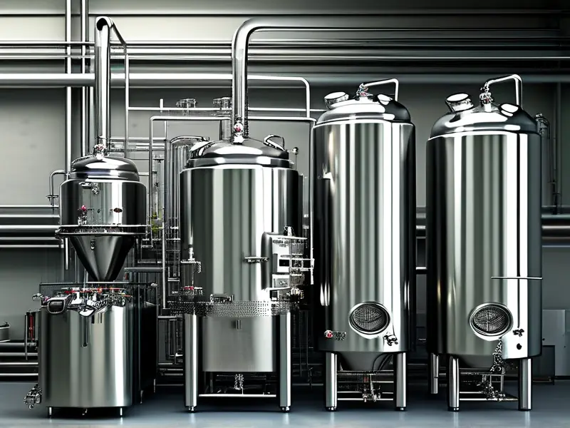 精酿酒设备全套展示图