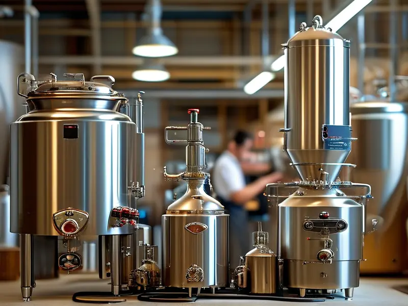 现代酿酒设备展示
