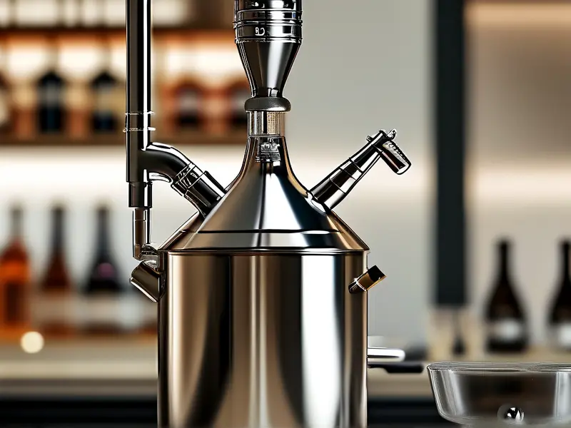 全自动白酒酿酒设备工作实景图