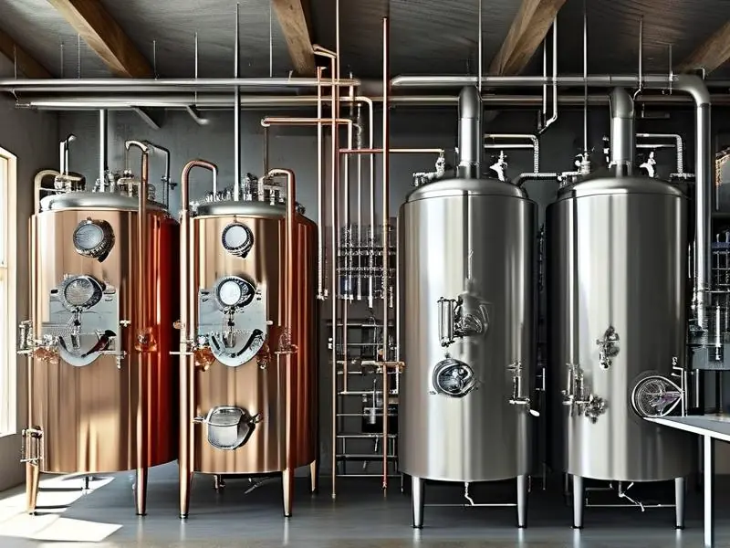 专业酿酒设备组成示意图
