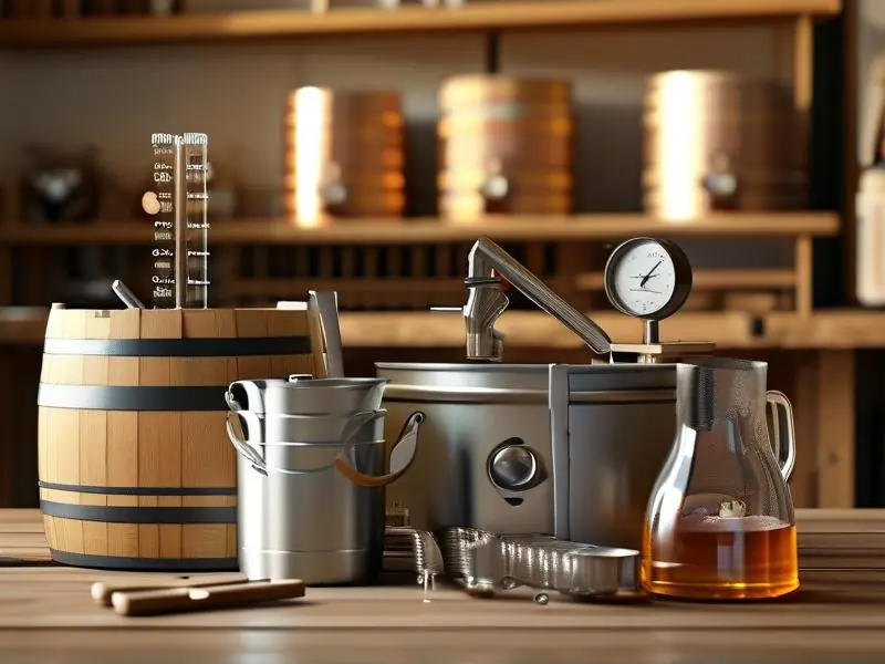 酿酒主要工具展示图