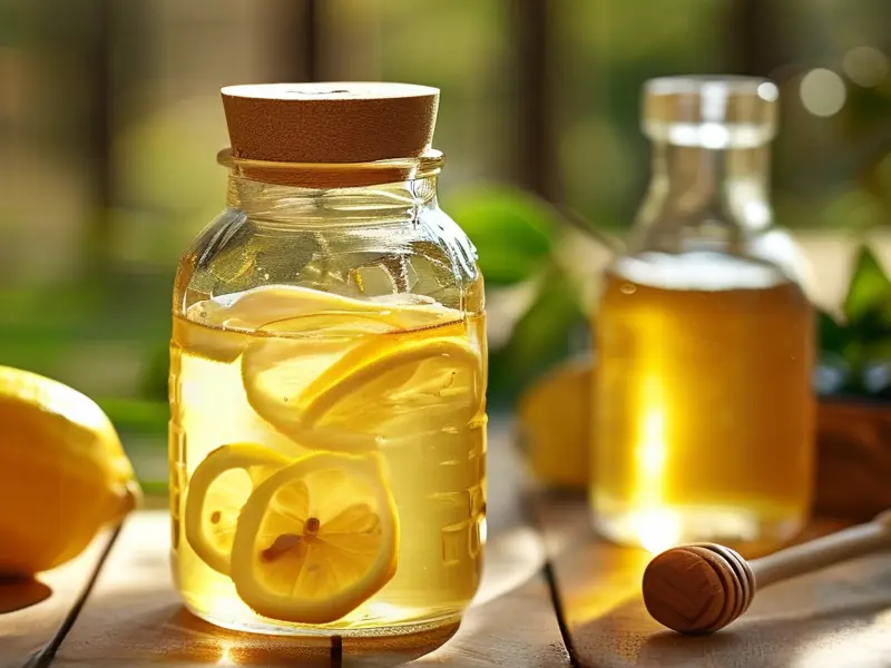 家庭自制柠檬泡酒的材料与制作过程