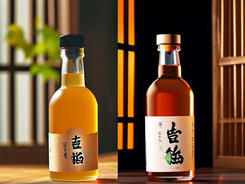 酿造酒与勾兑酒对比图