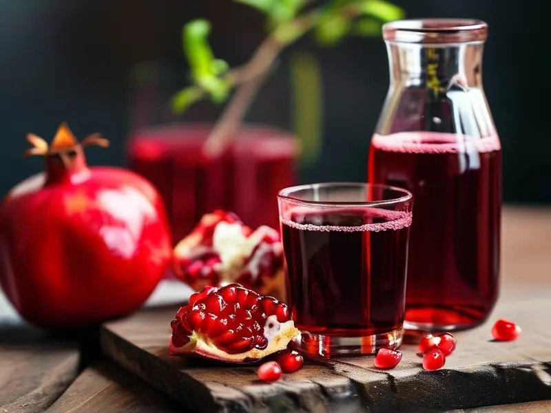 家庭自酿石榴酒的制作过程展示