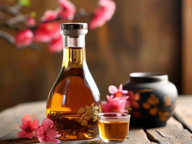 传统松花酒制作过程展示