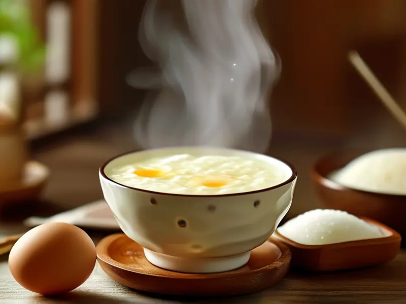 武汉蛋酒成品展示及制作材料