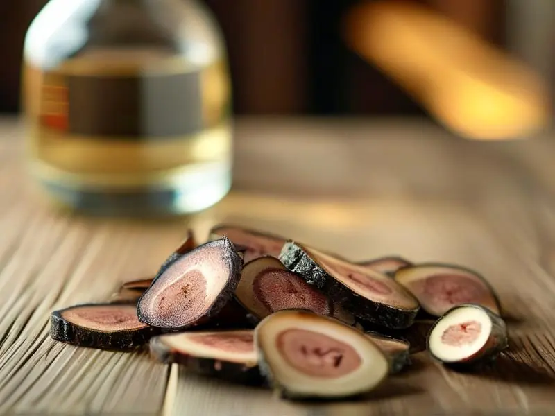 鲜鹿茸泡酒步骤展示图