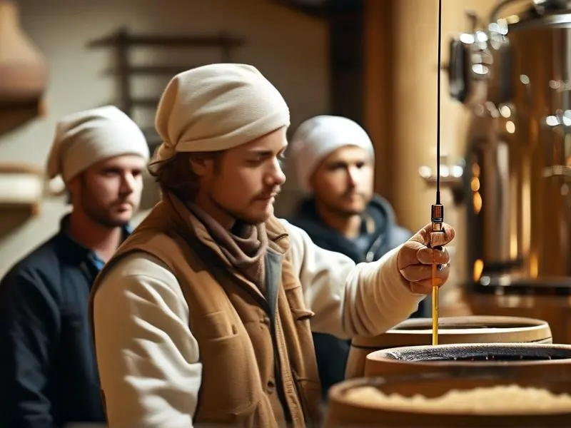 烤酒技术培训现场教学实景