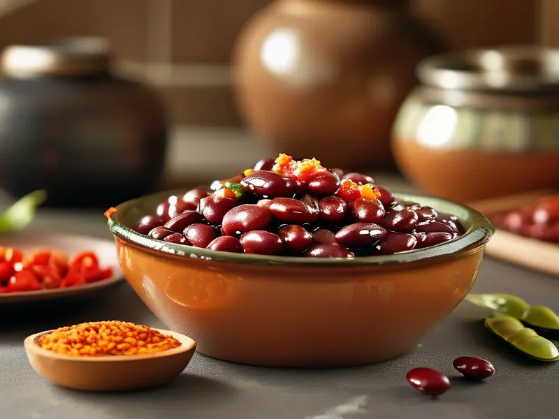 传统方法制作的酒豆子