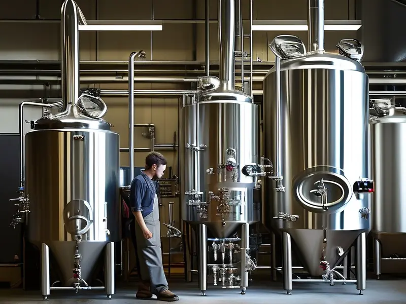 整套酿酒设备工作场景展示