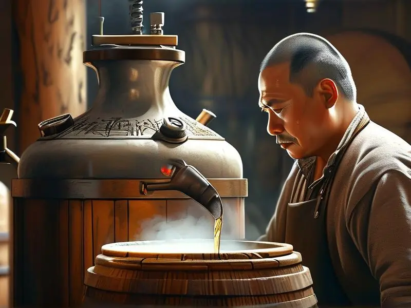 自酿白酒掐头去尾操作示意图